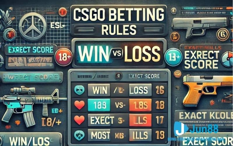 Luật chơi cá cược CSGO tại Jun88 Luật chơi cá cược CSGO tại Jun88