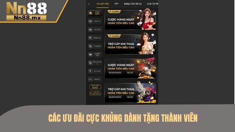 Các phần quà siêu khủng