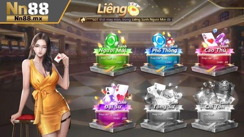Các sảnh chơi Liêng online đang được bài thủ ưu chuộng