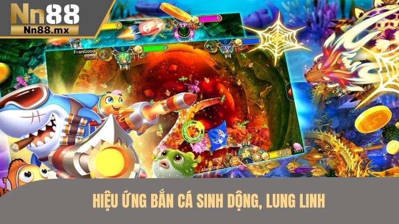 Ưu điểm của bắn cá NN88